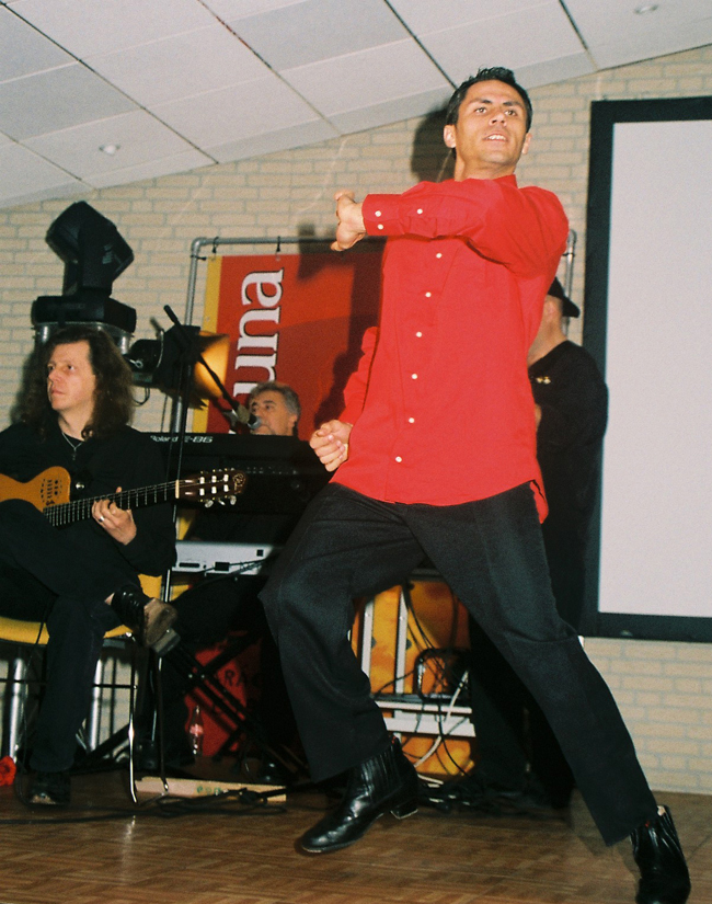 spaans thema feest flamengo danser